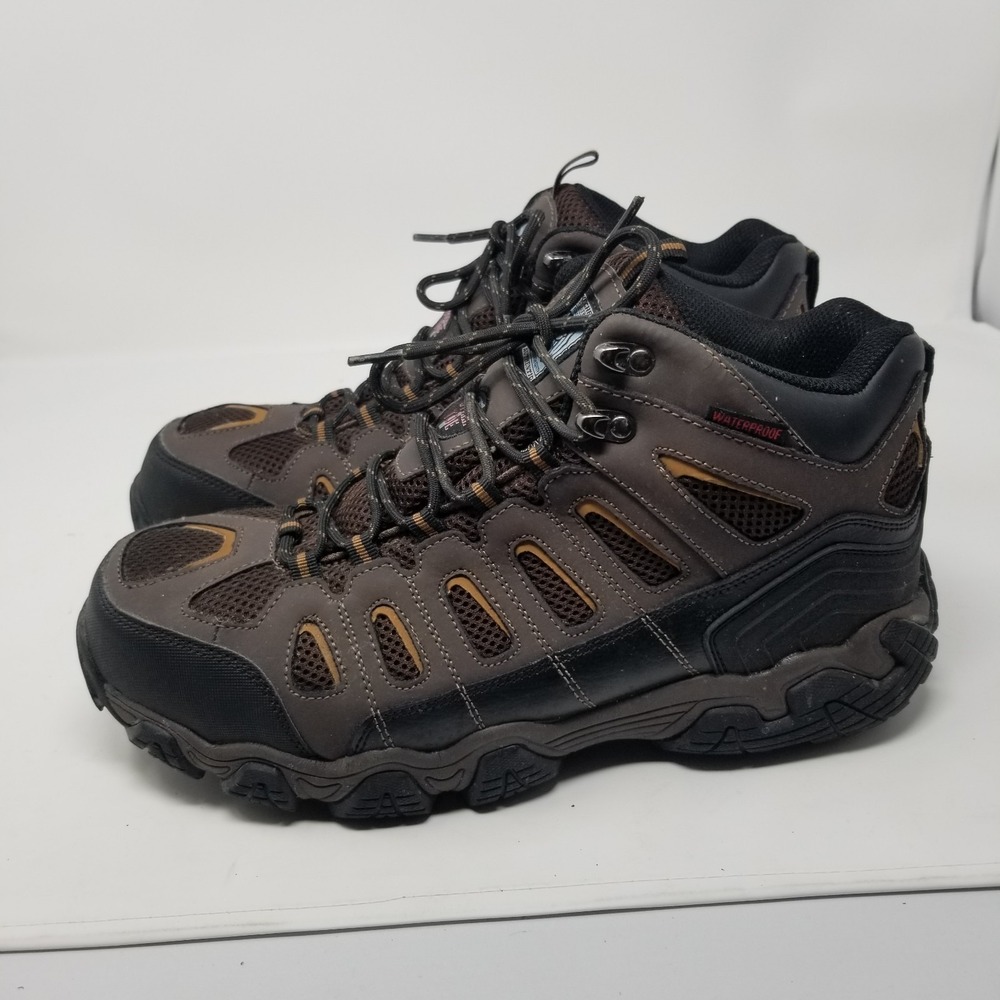 Skechers Work Blais Bixford ST Steel Toe Men's 12 Waterproof Hiking Boots 77054 - Picture 6 of 16